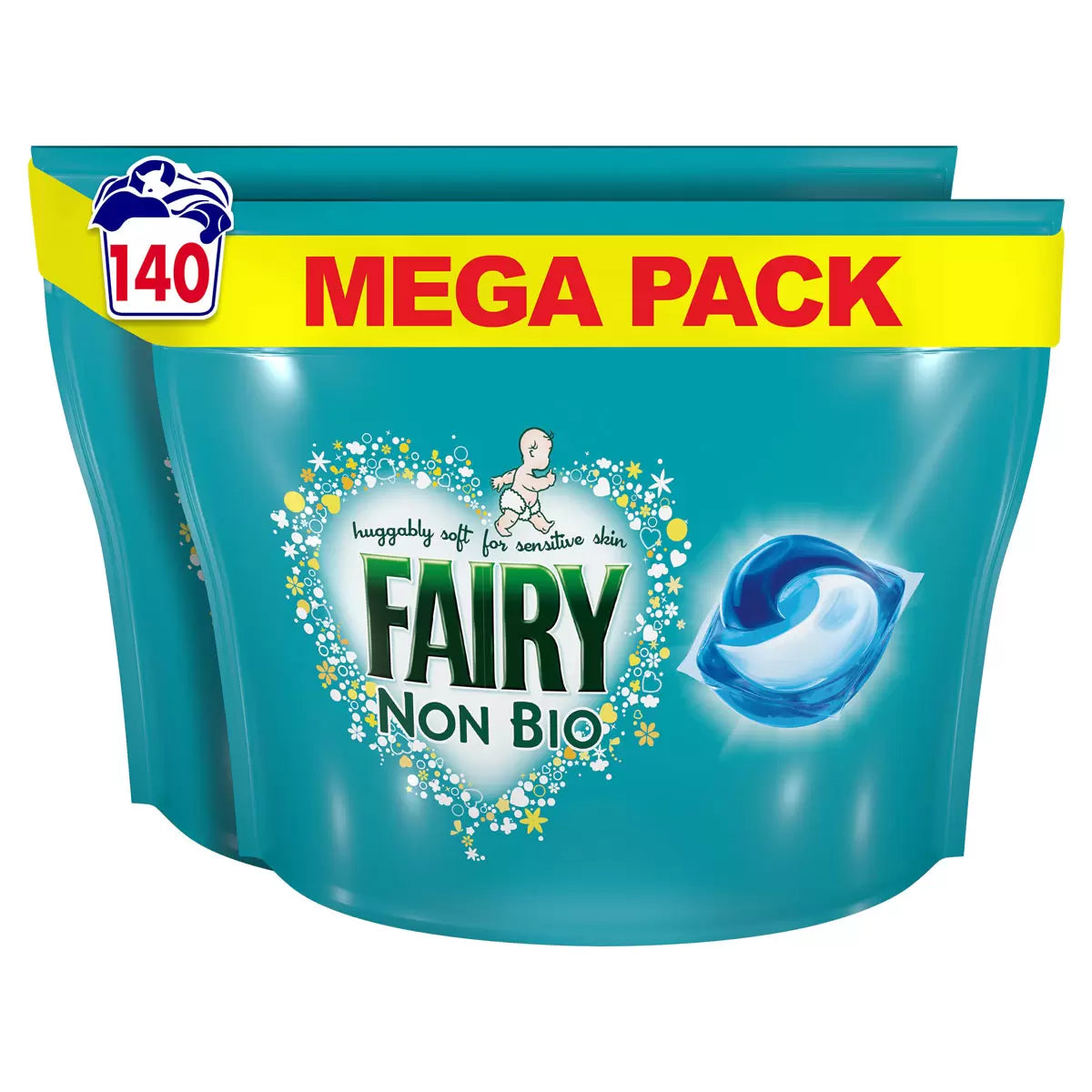 Fairy Non Bio Laundry Pods, 140 Wash – Washing Capsules for  Clothes