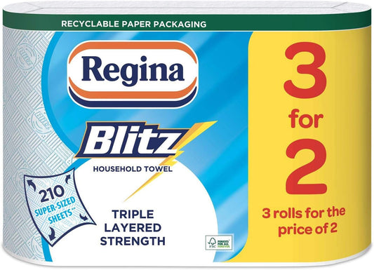 12 Rolls Original Kitchen Rolls in Recycled ECO Paper Bag